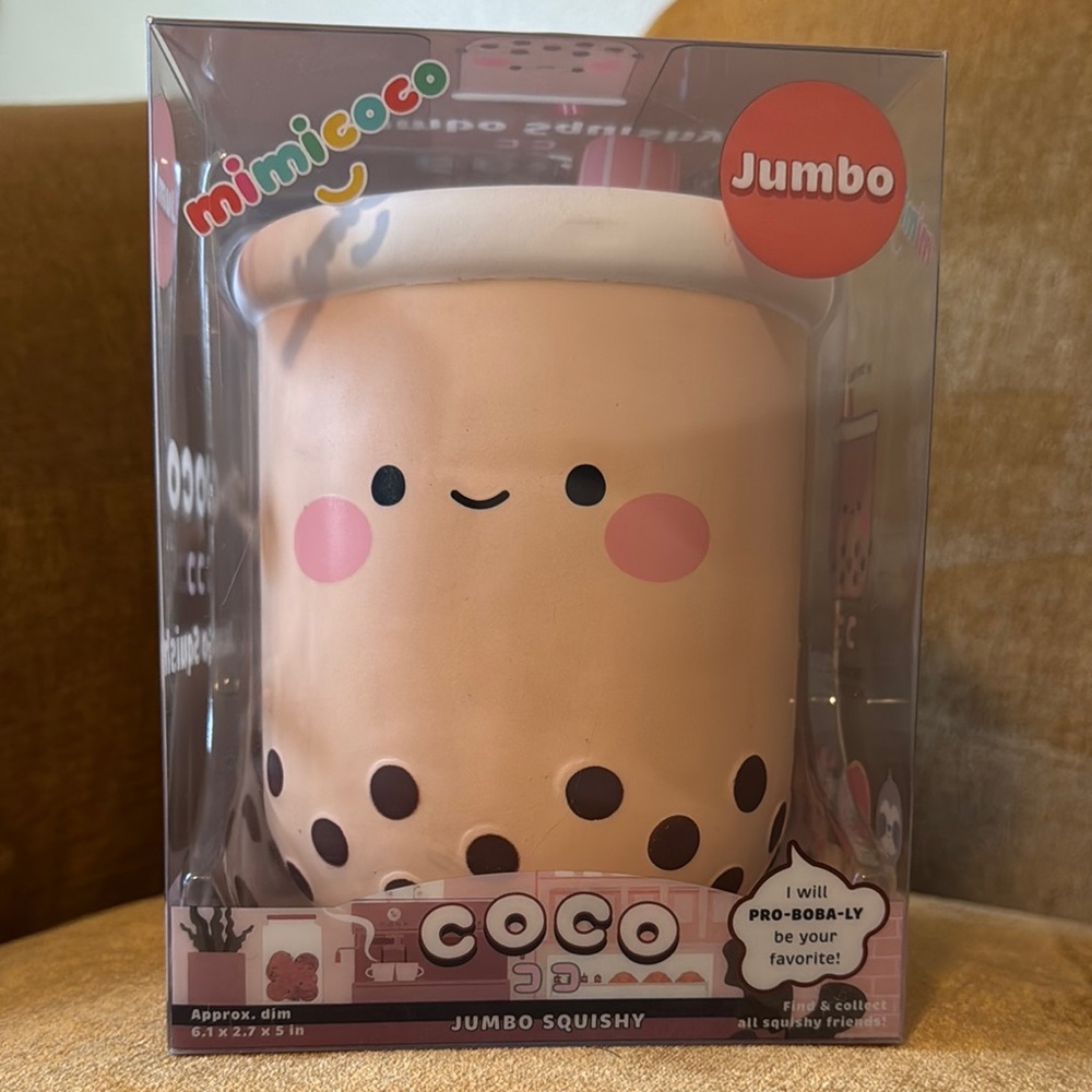 Mimco Jumbo Squishy Toy - Pink